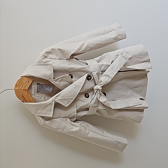 Tahari Toddler Trench Coat - Picture 3 of 3